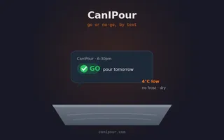 CanIPour interface
